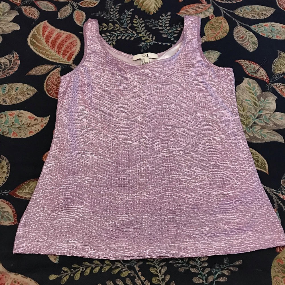Shiny Lilac Tank